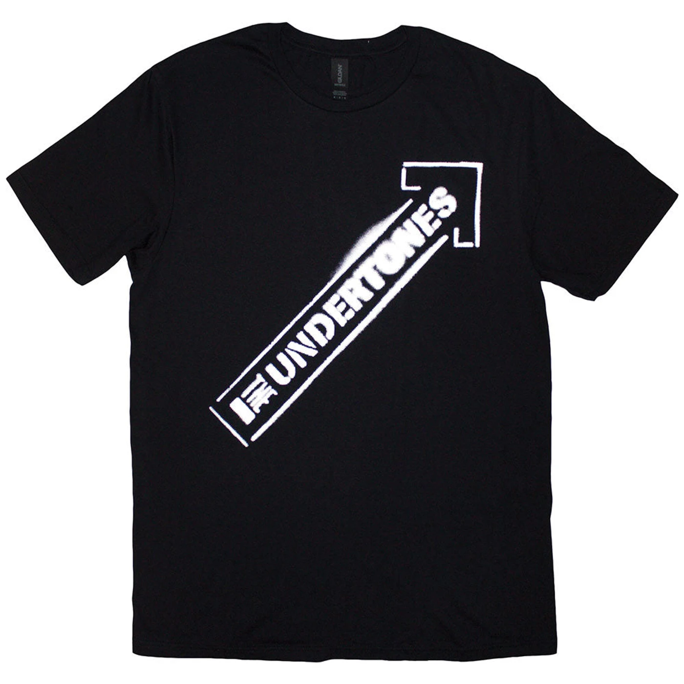 The Undertones T Shirt - Arrow Spray White
