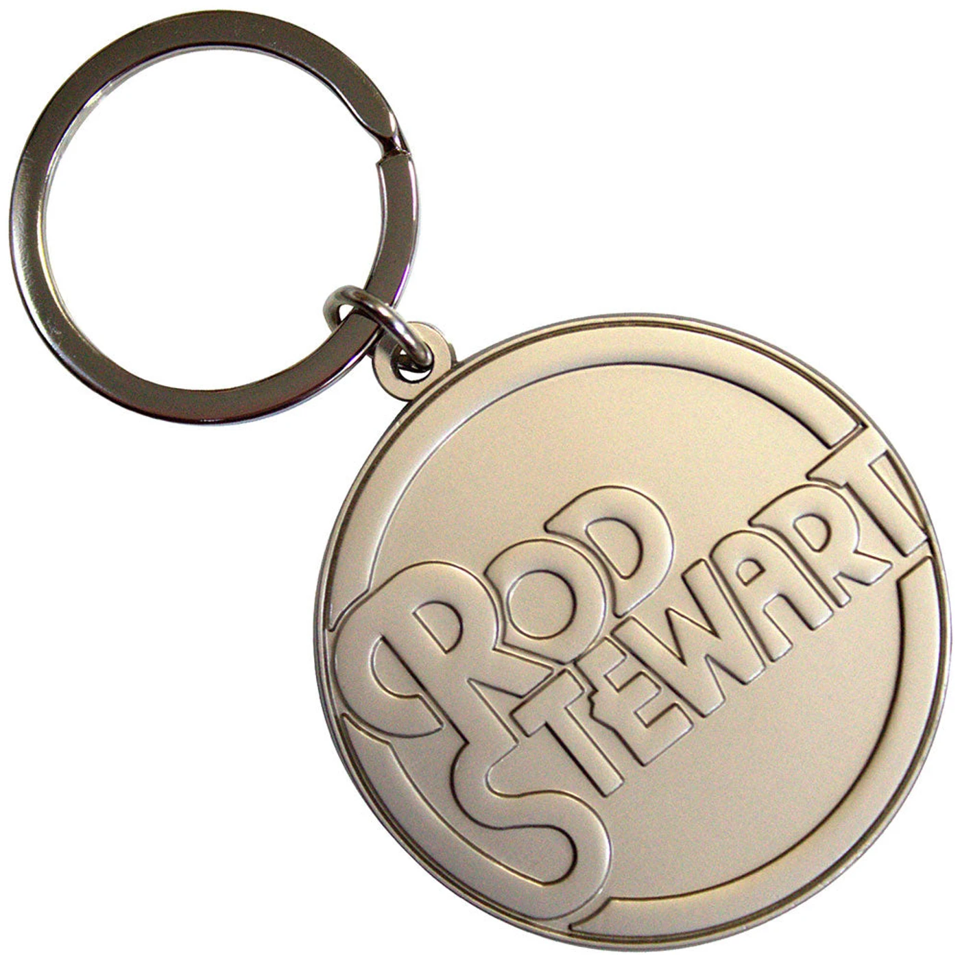 Rod Stewart Standard Keychains - Stacked Logo Emblem