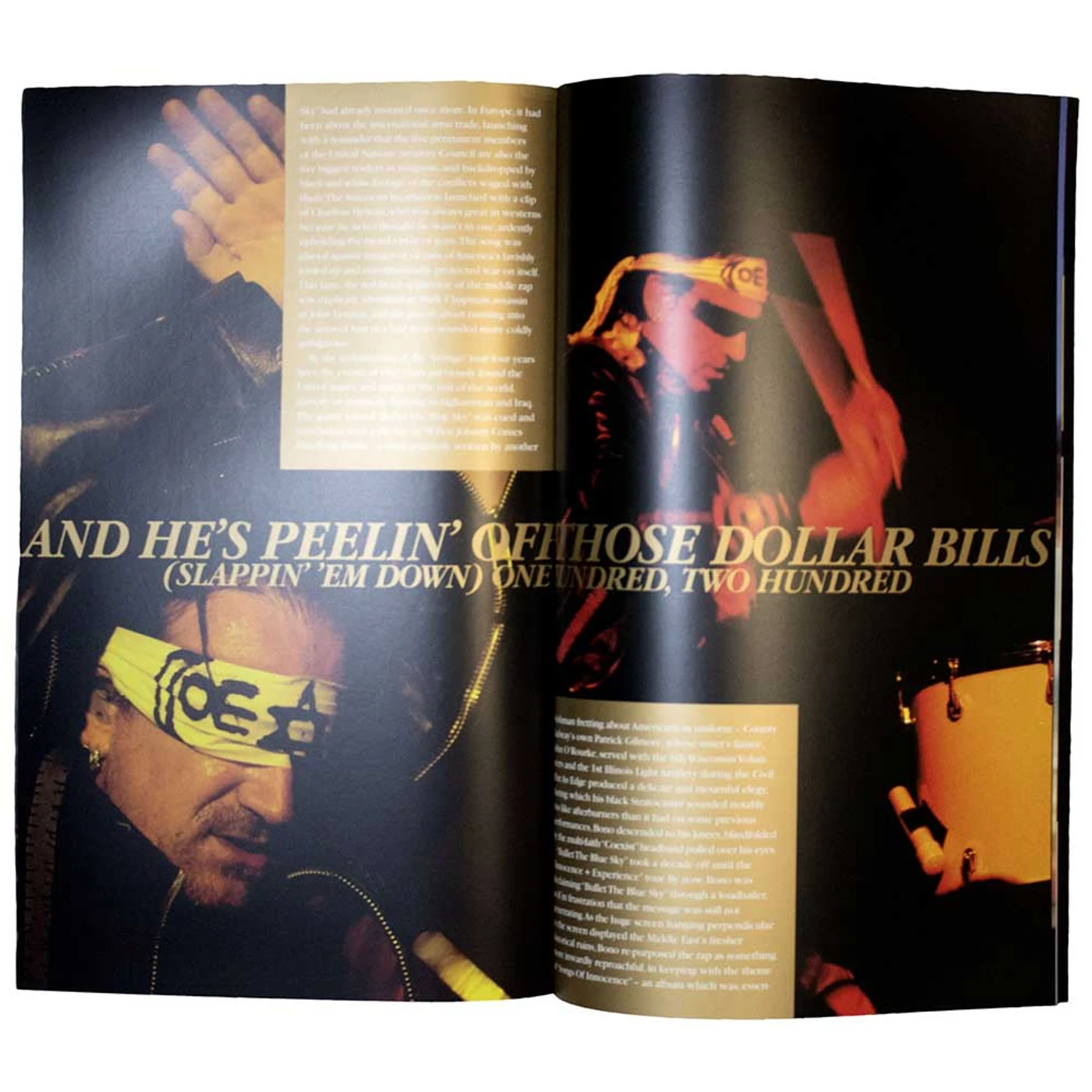 U2 Tour Program - Joshua Tree 2017 Tour