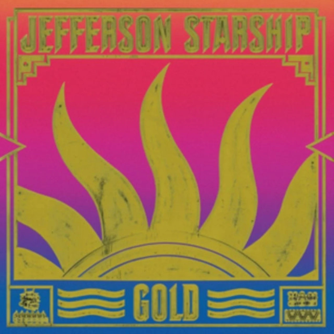 Jefferson Starship LP Vinyl Record + 7" - Gold (Gold Vinyl)