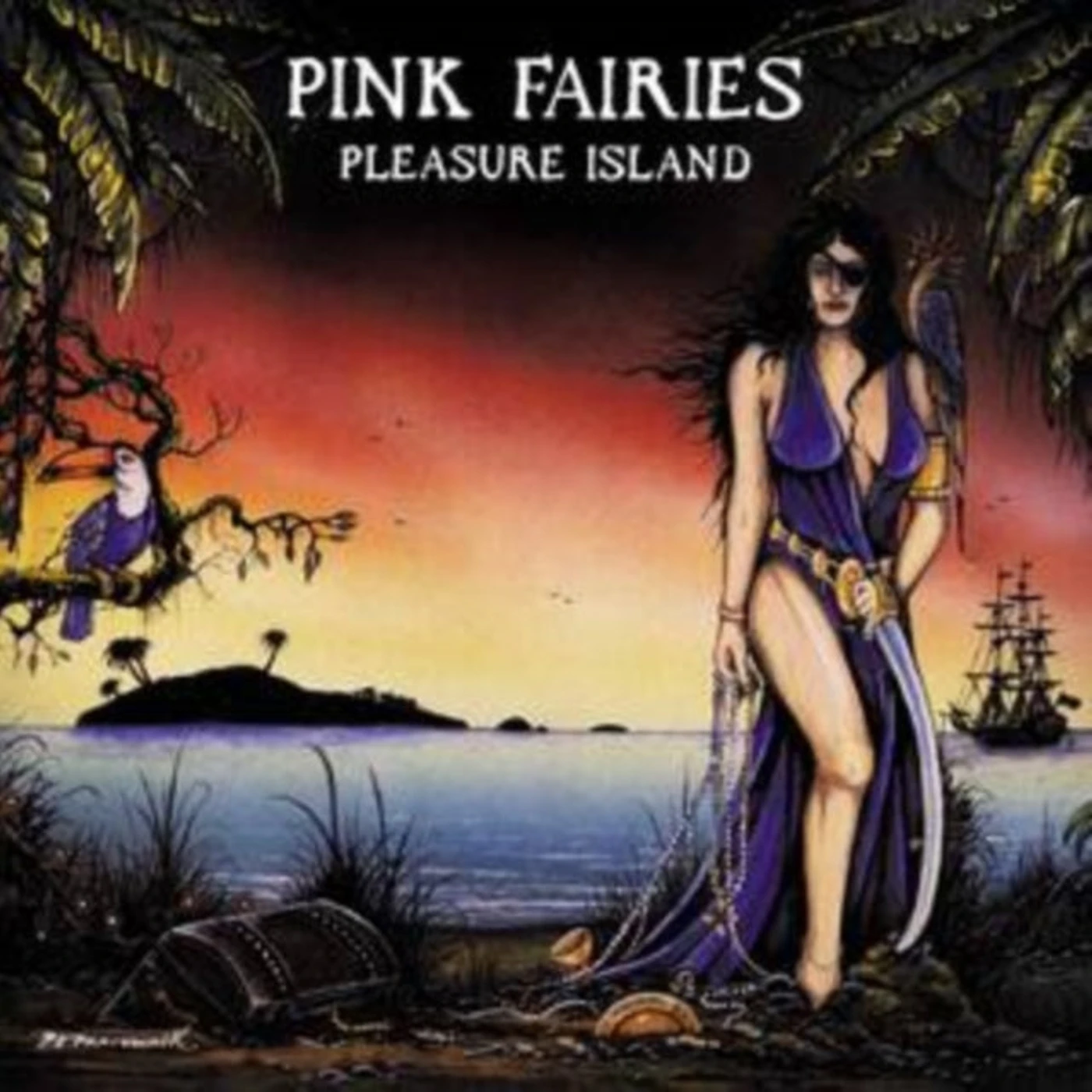 The Pink Fairies CD - Pleasure Island (Remastered Edition)