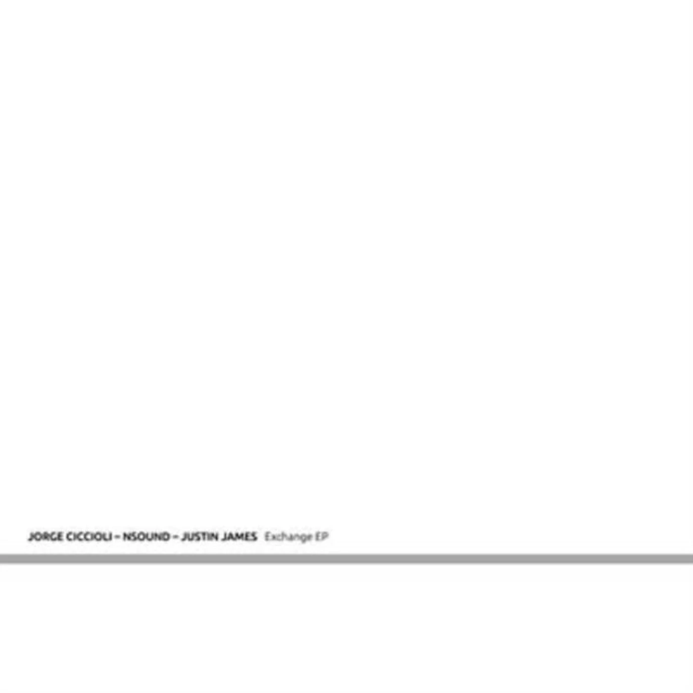 Jorge Ciccioli LP - Exchange Ep (Vinyl)