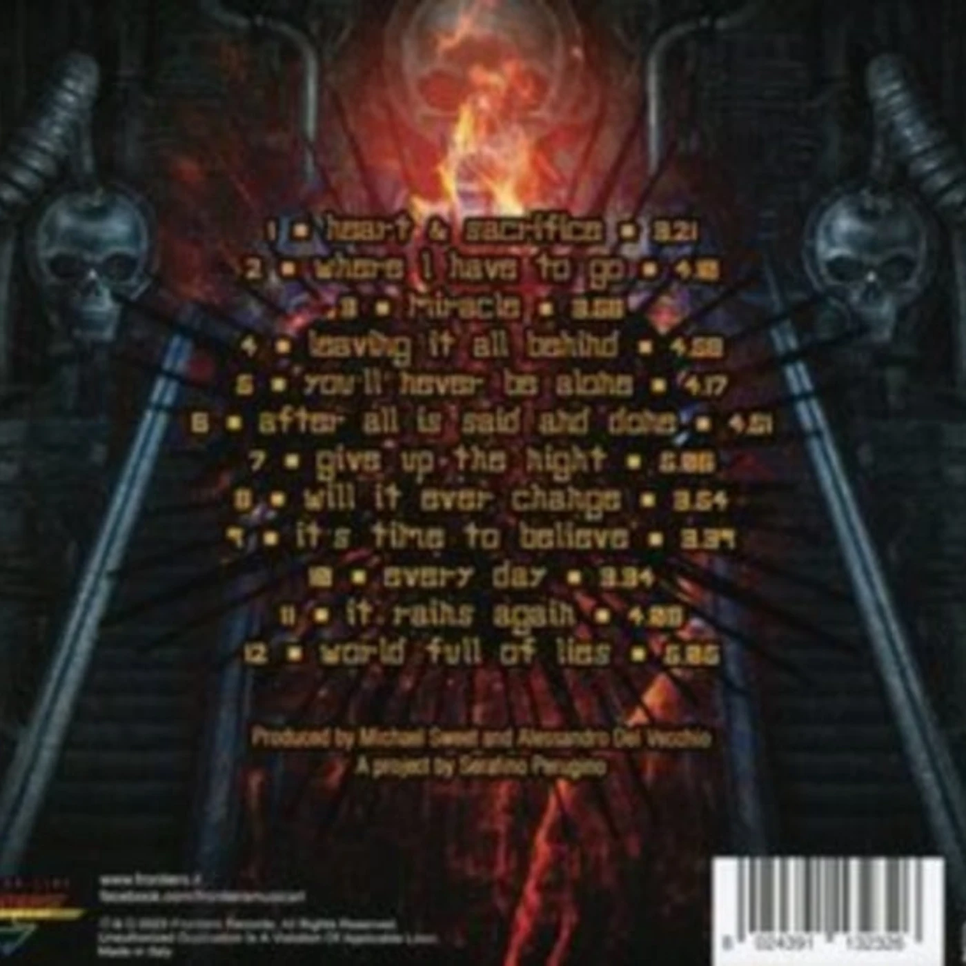 Sweet & Lynch CD - Heart & Sacrifice