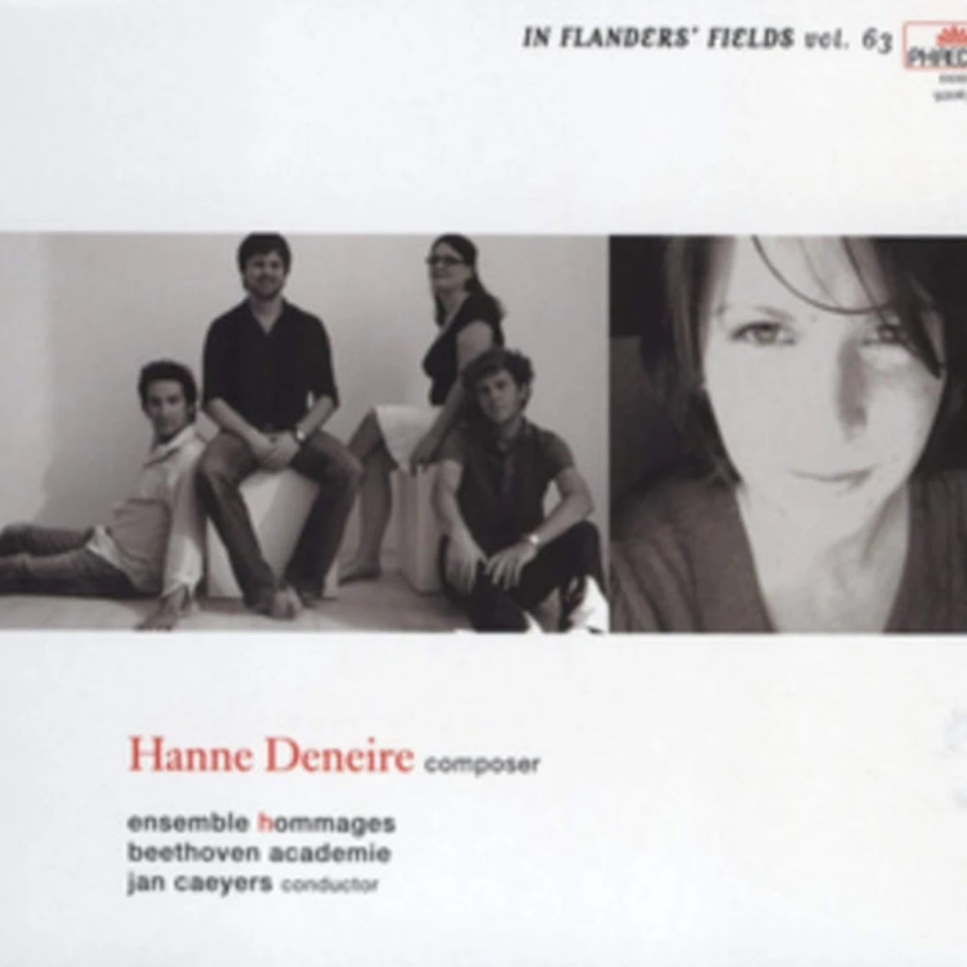 Hanne Deneire CD - In Flanders Fields 63: Ensemble Hommages