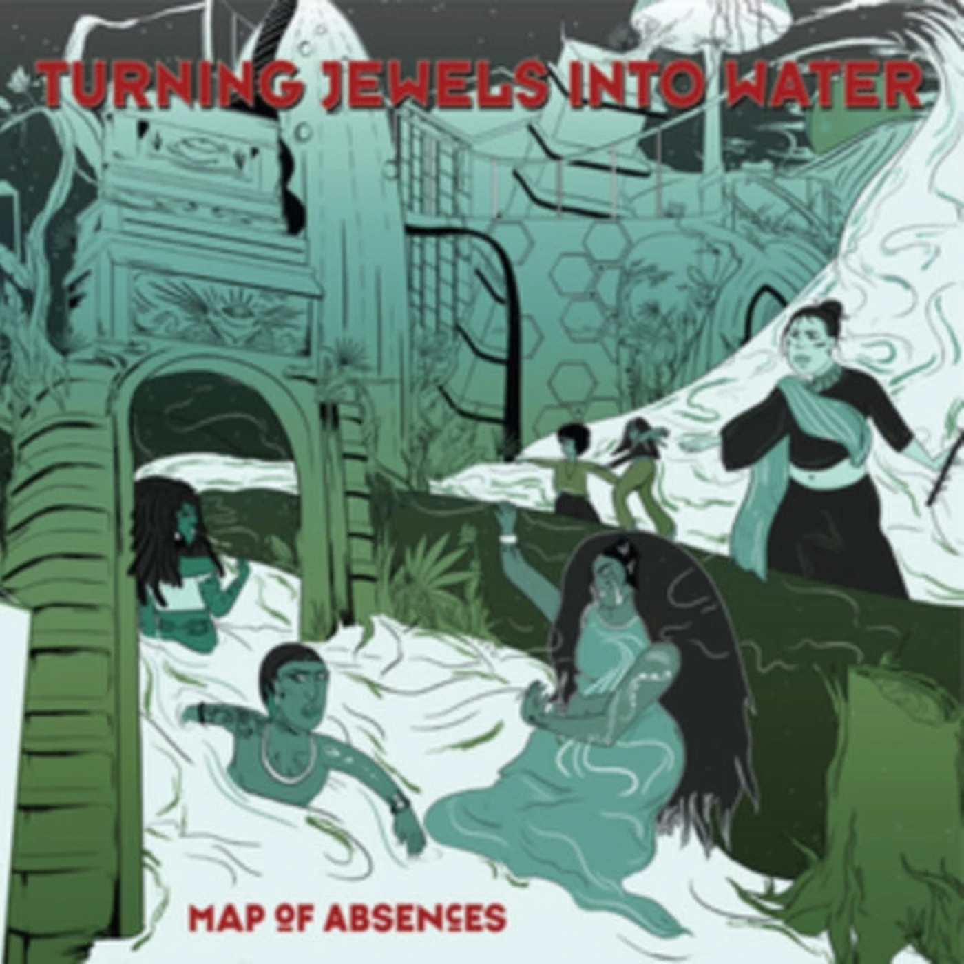 Turning Jewels Into Water CD - Map Of Absences
