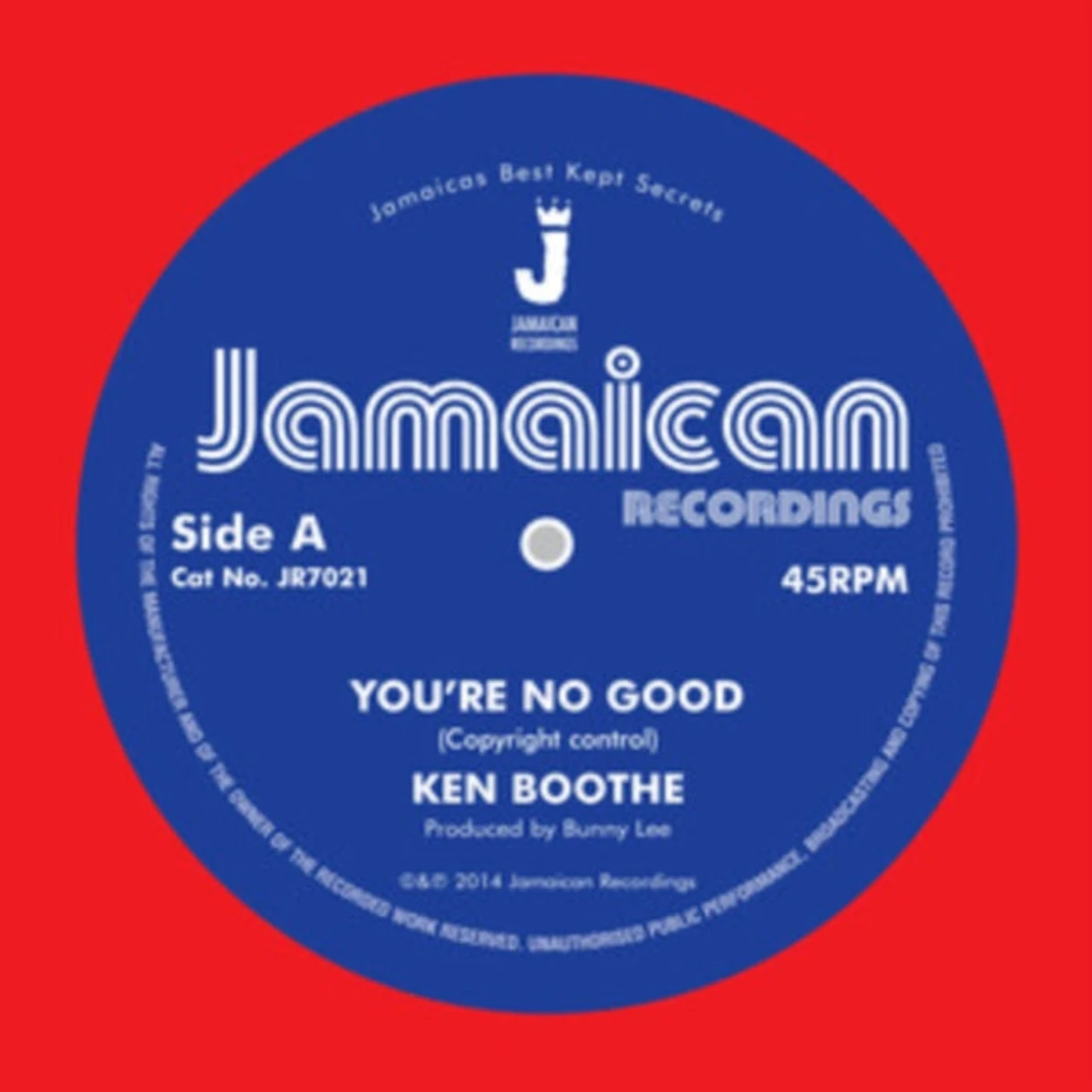 Ken Boothe 7Inch - Youre No Good / Out Of Order D