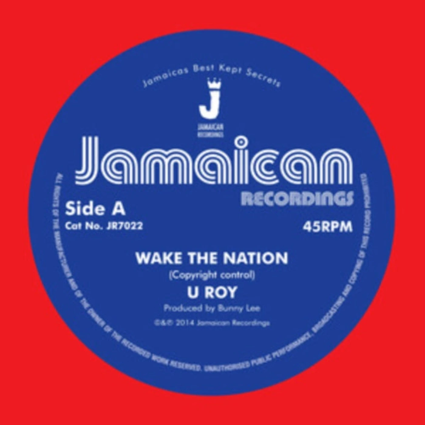 U-Roy 7Inch - Wake The Nation