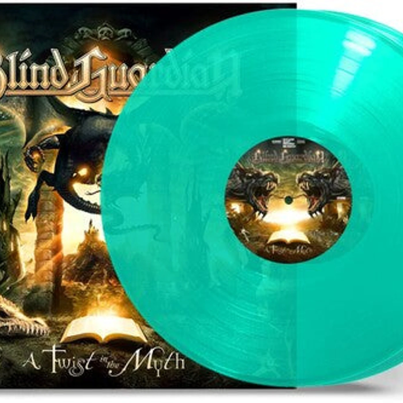 Blind Guardian LP Vinyl - Twist In The Myth - Mint Green (Colv) (Gate) (Grn)