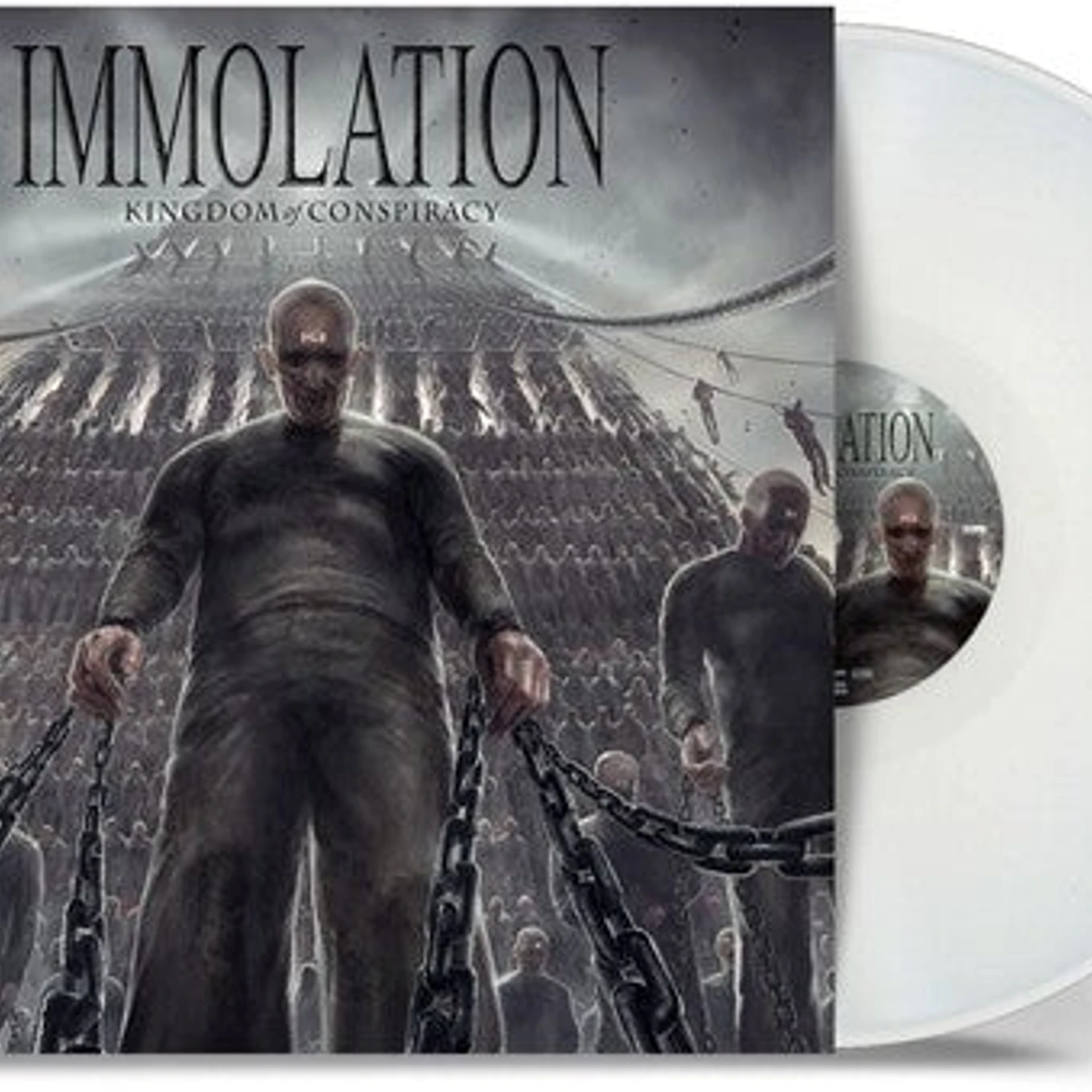 Immolation LP Vinyl - Kingdom Of Conspiracy - White (Colv) (Wht)