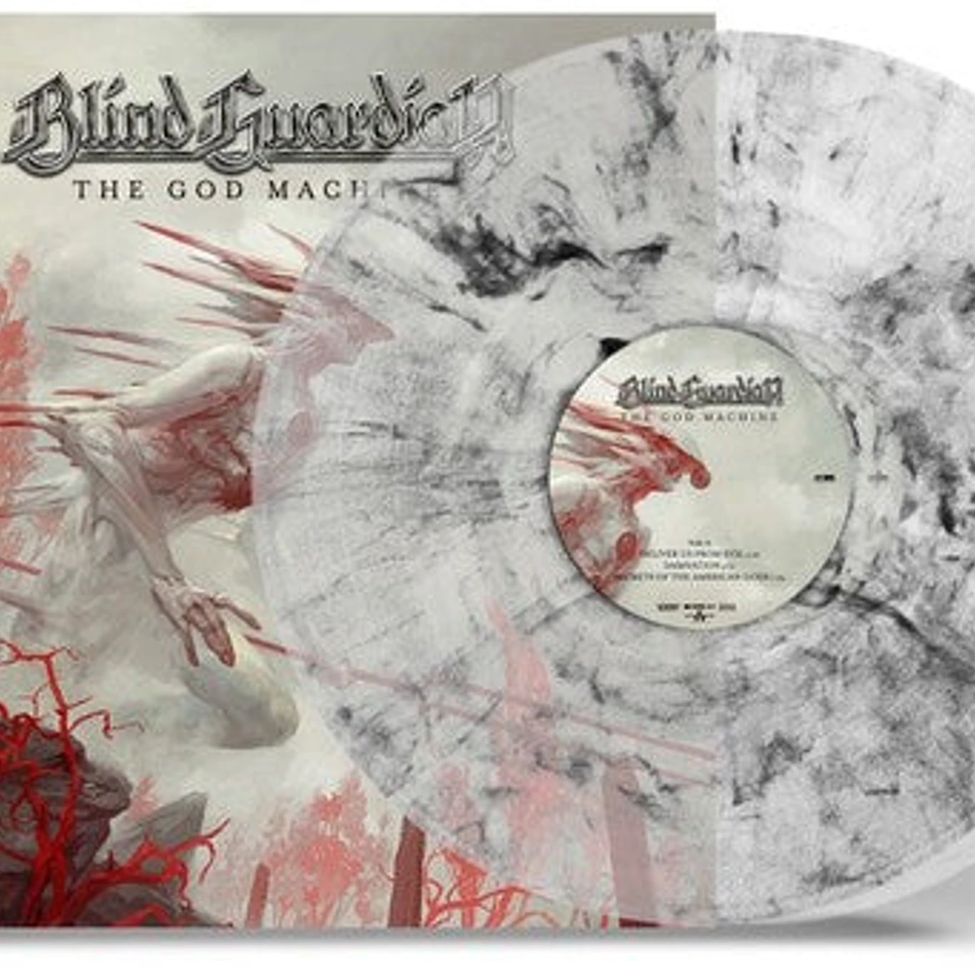 Blind Guardian LP Vinyl - God Machine - Clear & Black Marble (Colv) (Cvnl)