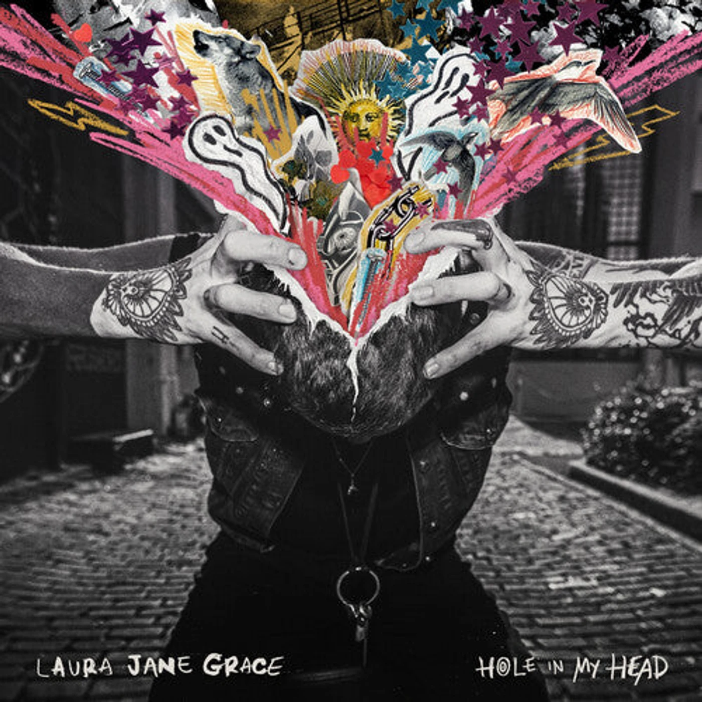 Laura Jane Grace LP Vinyl - Hole In My Head (Colv) (Pnk) (Dlcd)