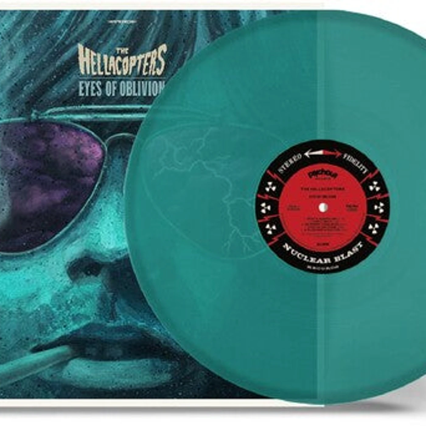 The Hellacopters LP Vinyl - Eyes Of Oblivion - Petrol (Colv) (Gate)
