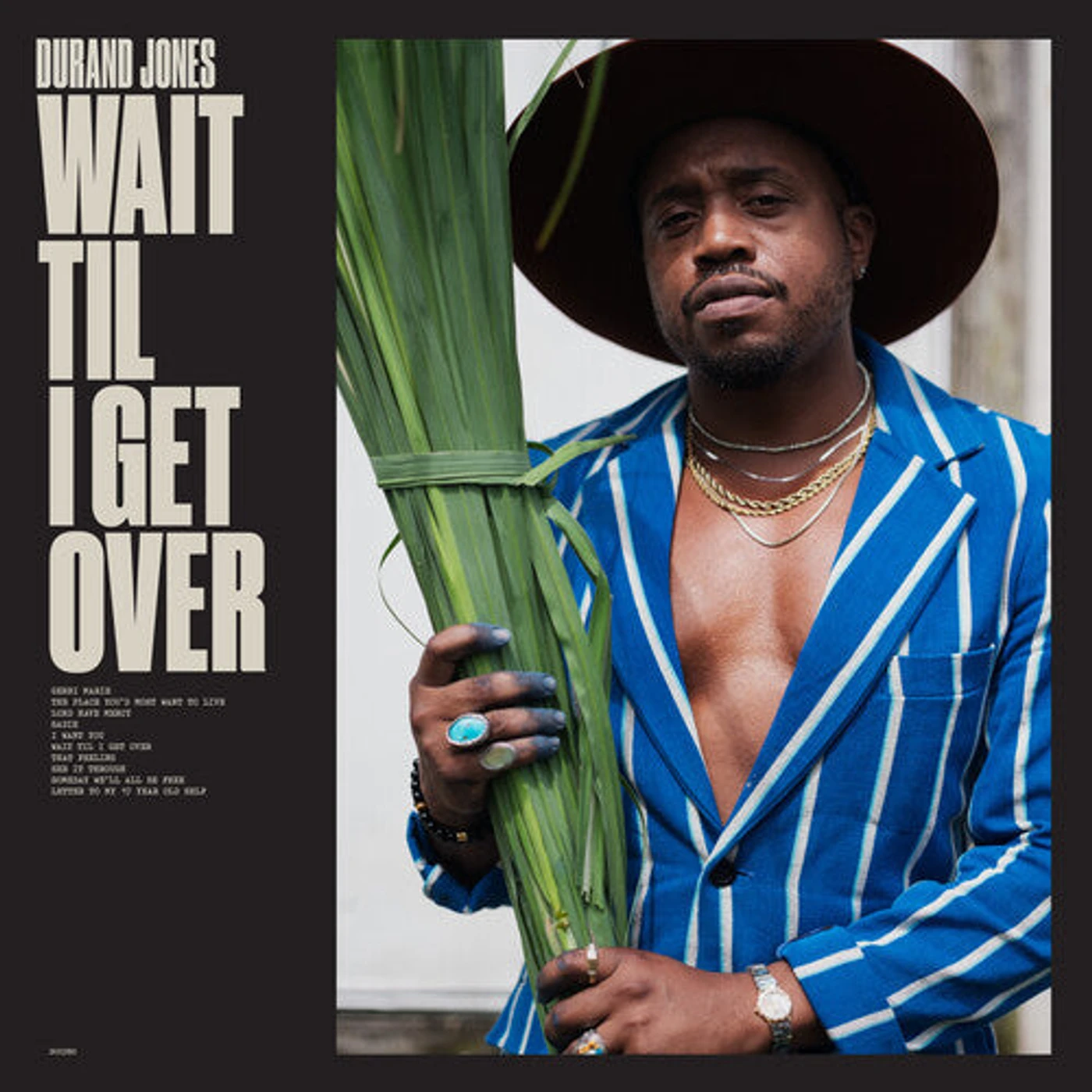 Durand Jones LP Vinyl - Wait Til I Get Over - Blue Jay (Blue) (Colv)