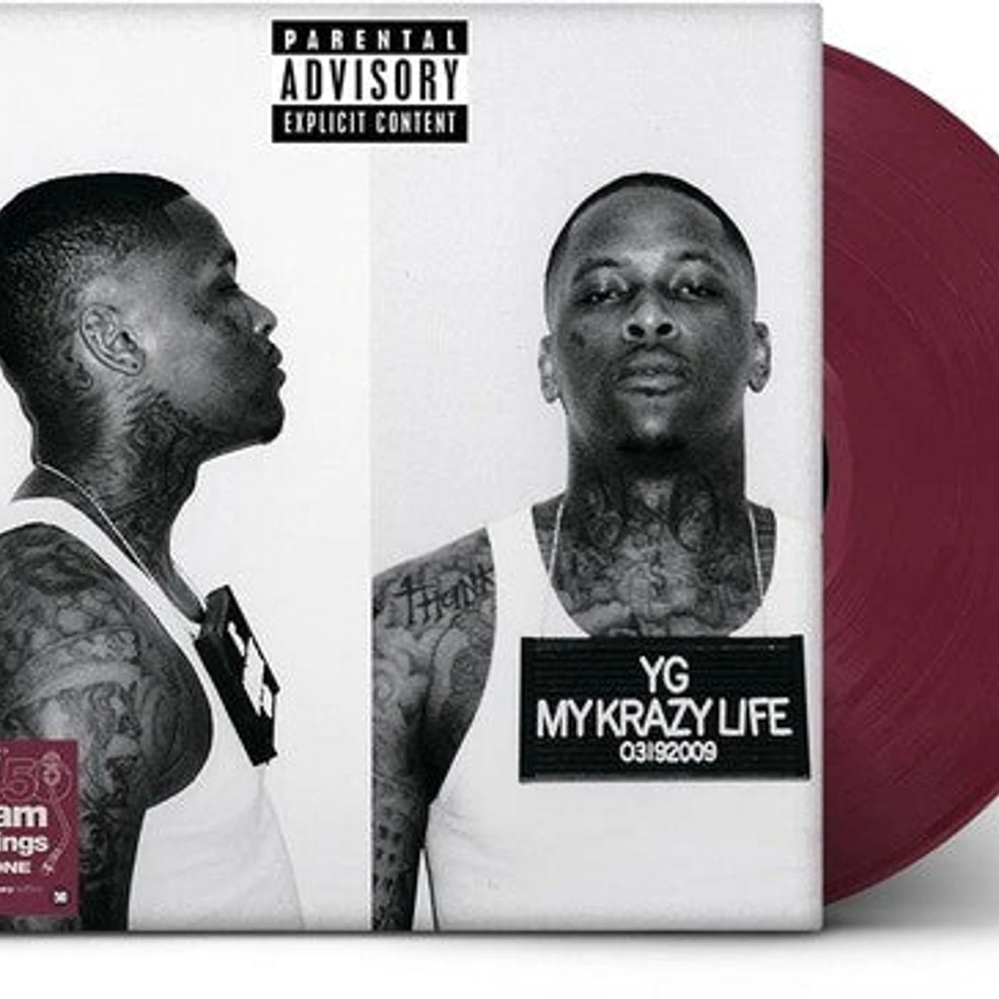 YG LP Vinyl - My Krazy Life (Burg) (Colv) (Dlx) (Ltd) (Reis)