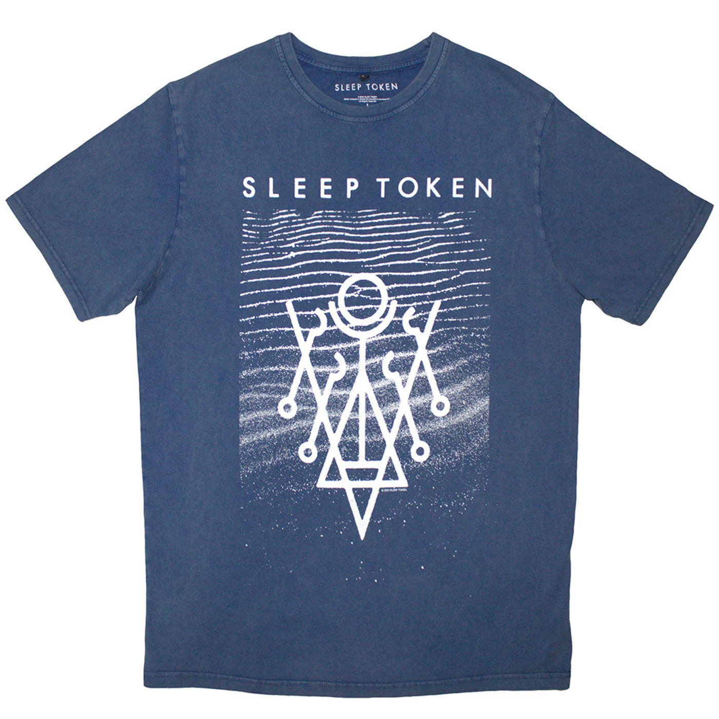 Sleep Token T Shirt - Give Stone Wash