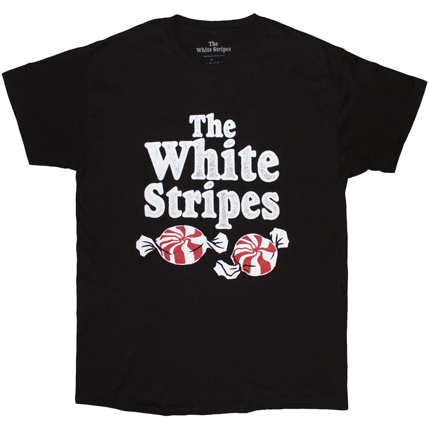 The White Stripes T Shirt - Peppermints