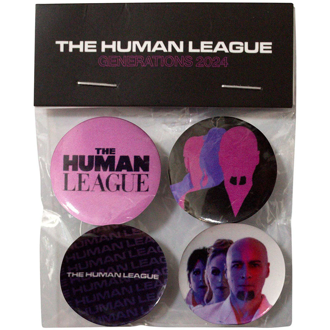 The Human League Pin Badge Sets - Tools JD Print