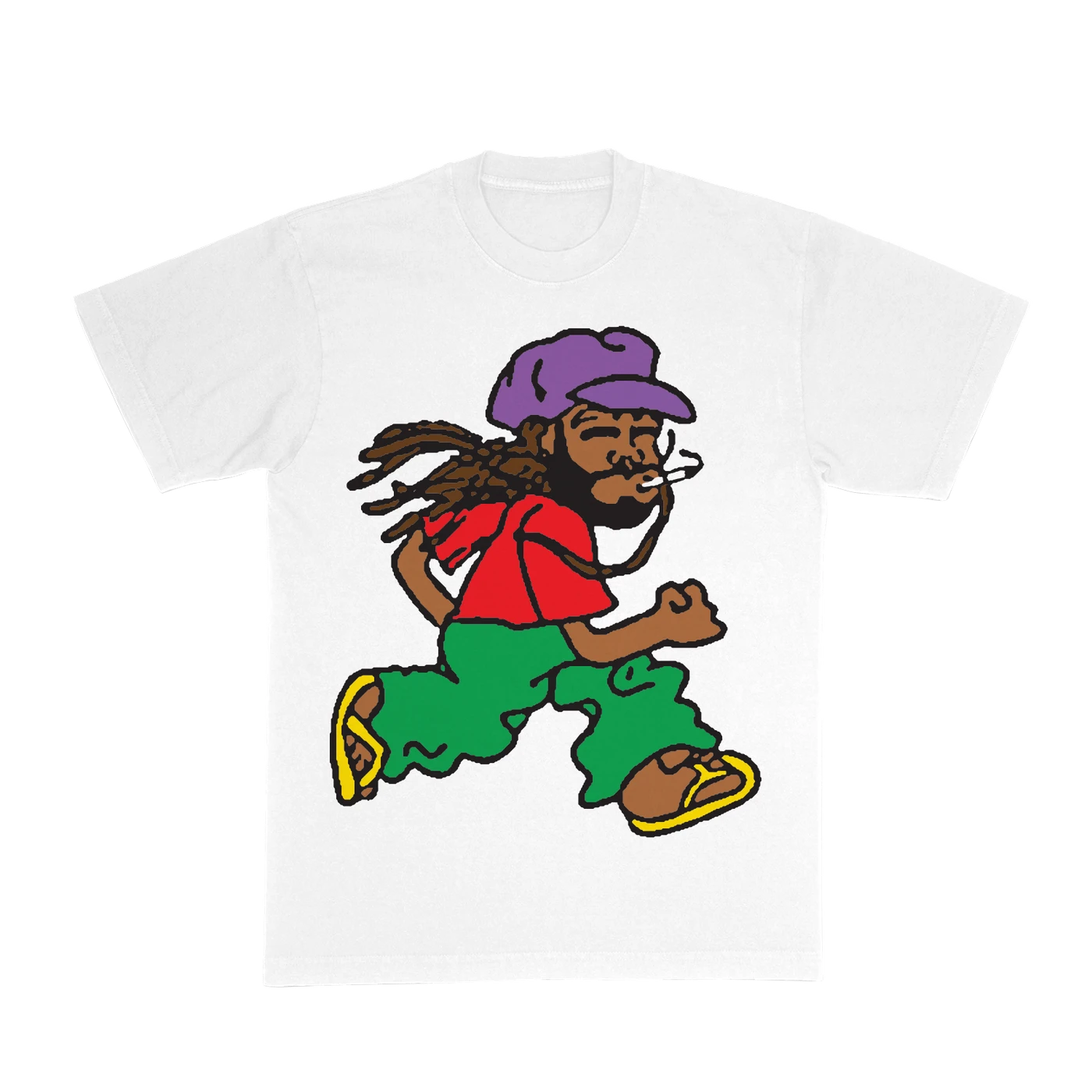 Aminé Running Man Tee (White)