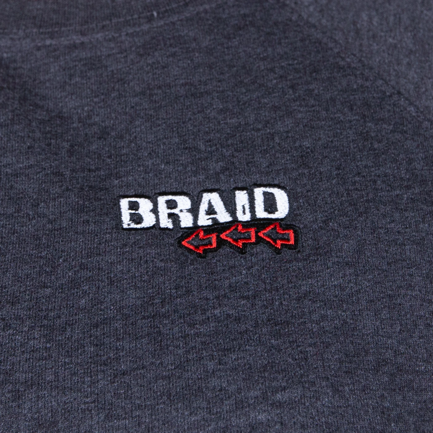 Braid Arrows Logo Crewneck (Embroidered)