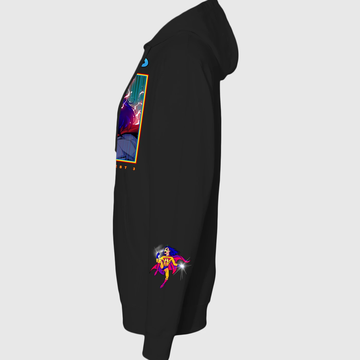 Steve Aoki - HiROQUEST 3 Tour Hoodie - Black