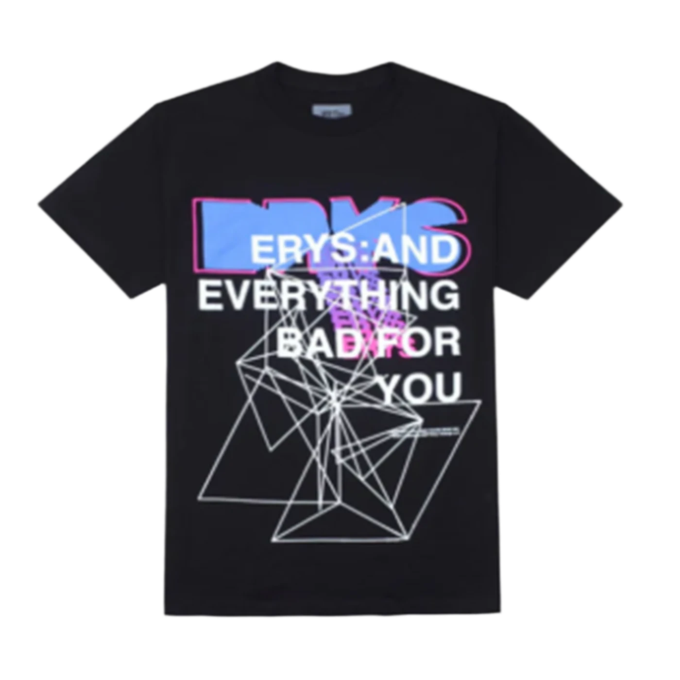 Jaden Smith ERYS: TOUR T-SHIRT, BLACK