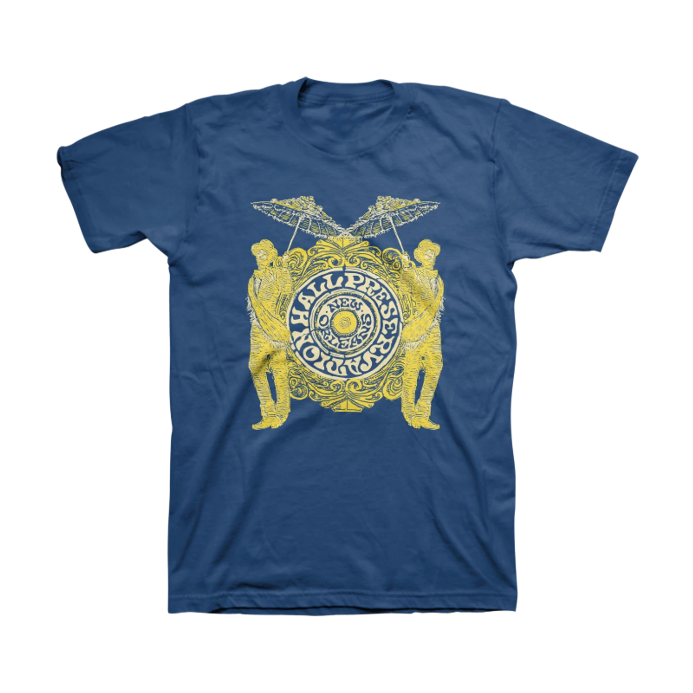Preservation Hall Jazz Band Mens PHJB NOLA Crest Tee