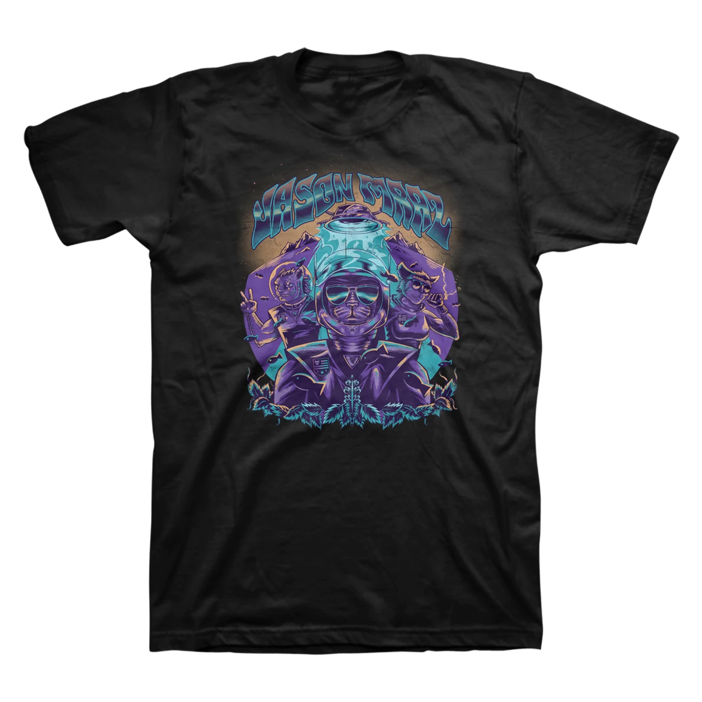 Jason Mraz Space Catets Men's T-shirt