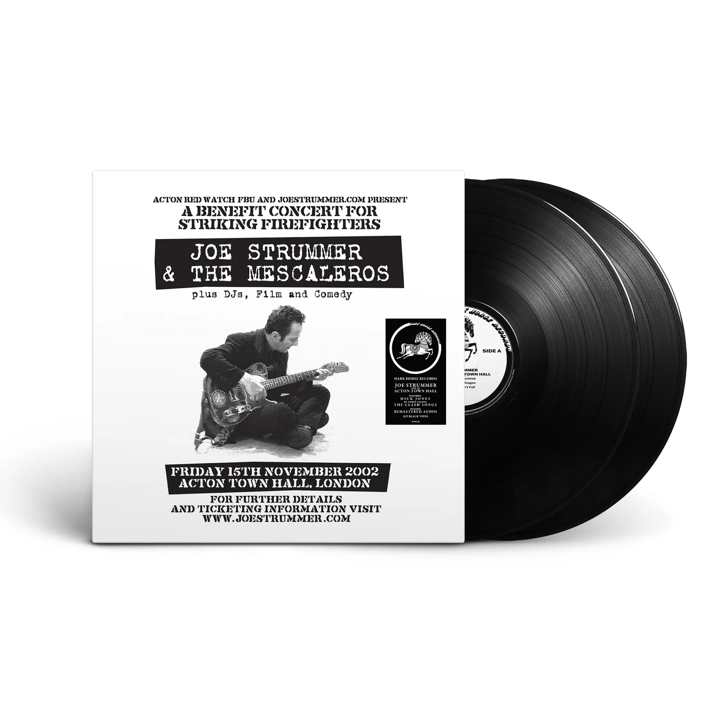 Joe Strummer Live At Acton Town Hall - Black Vinyl 2LP