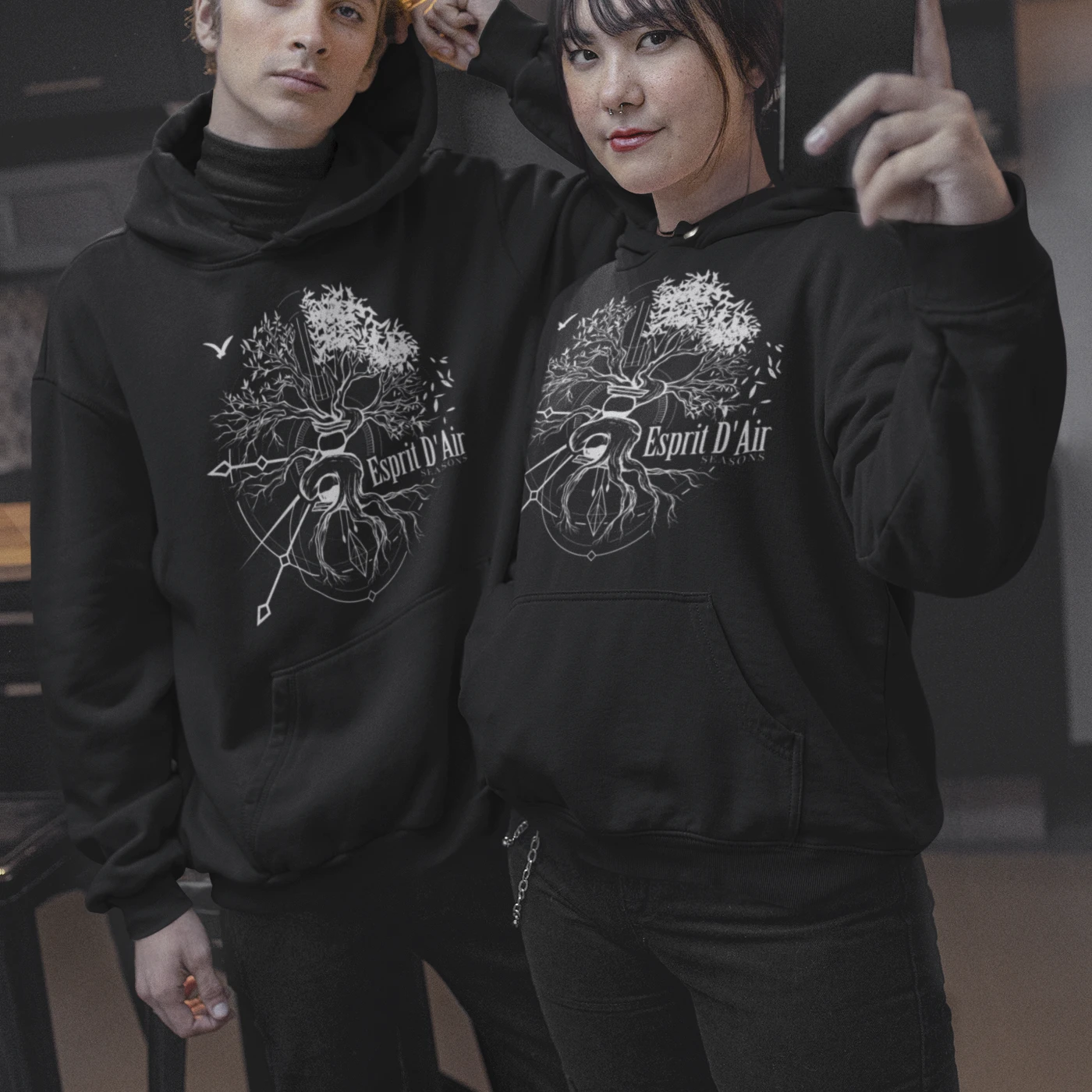 Esprit D'Air Seasons Hoodie (Faded Black)
