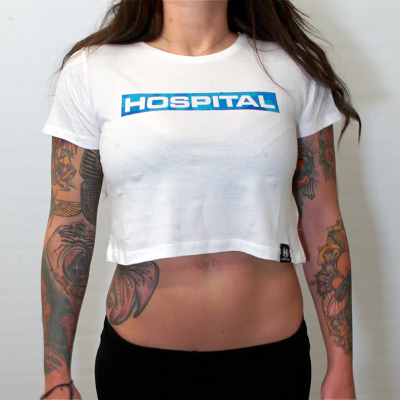 Hospital Records Camo Crop