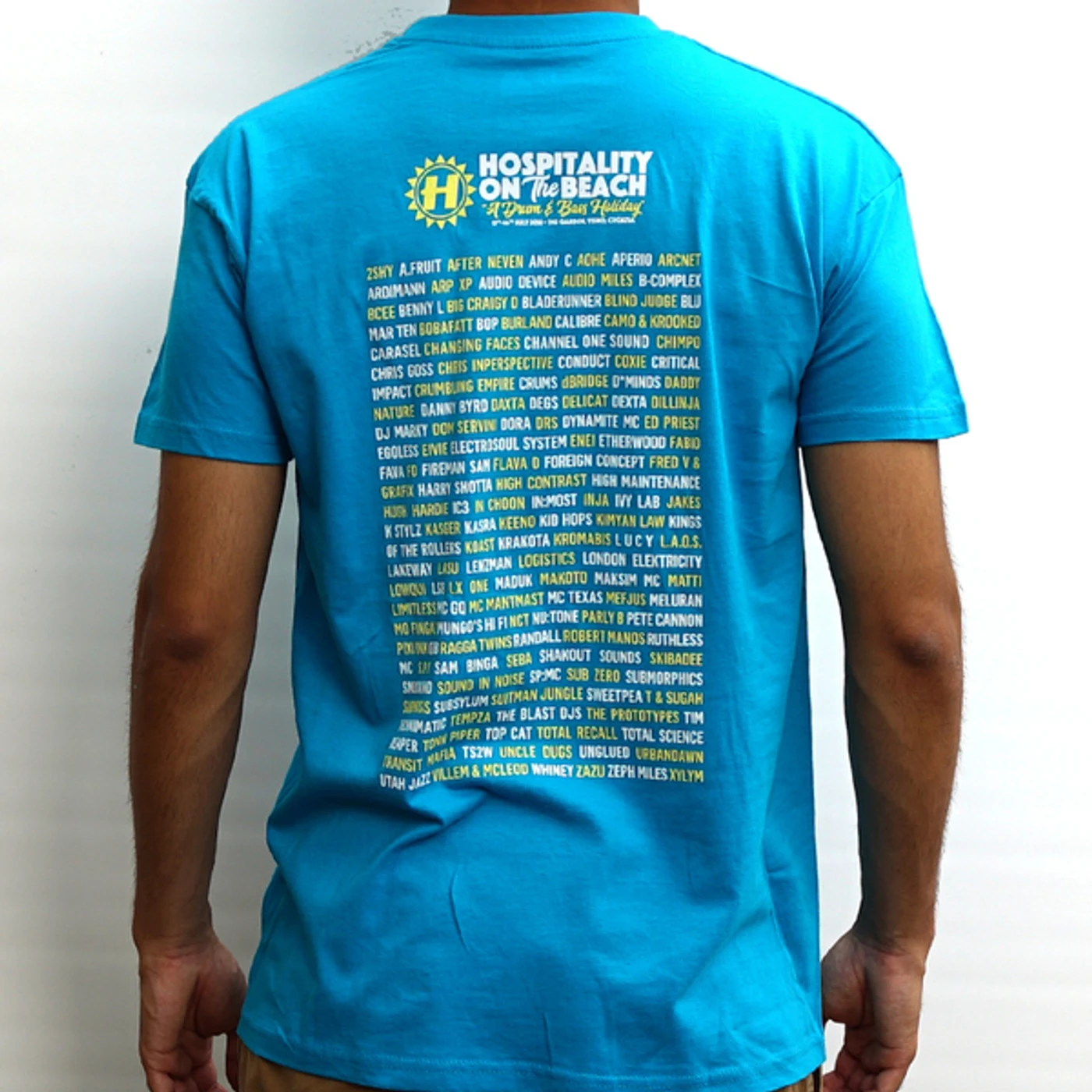 Hospital Records Hospitality On The Beach Tour Tee