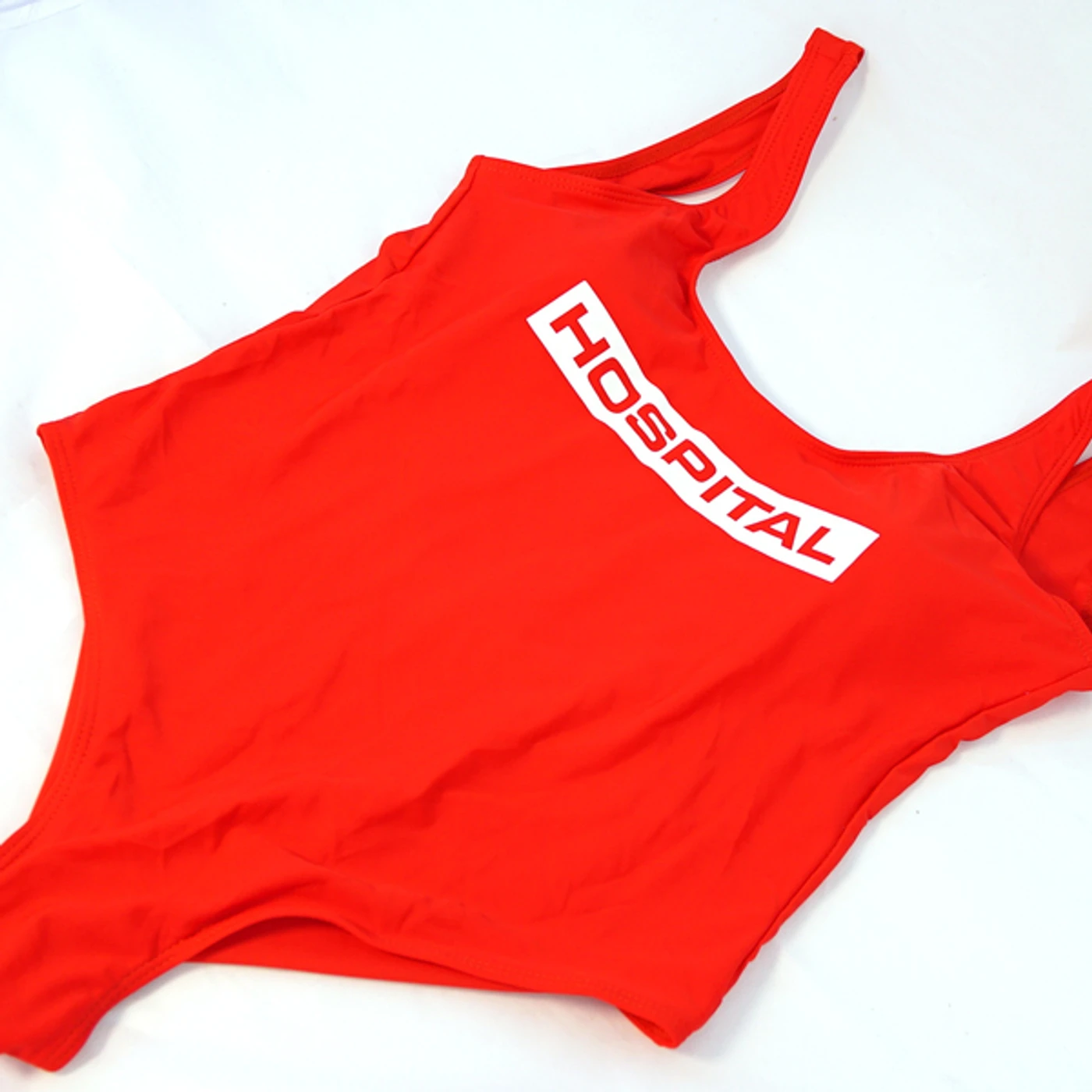 Hospital Records Swimsuit - Red