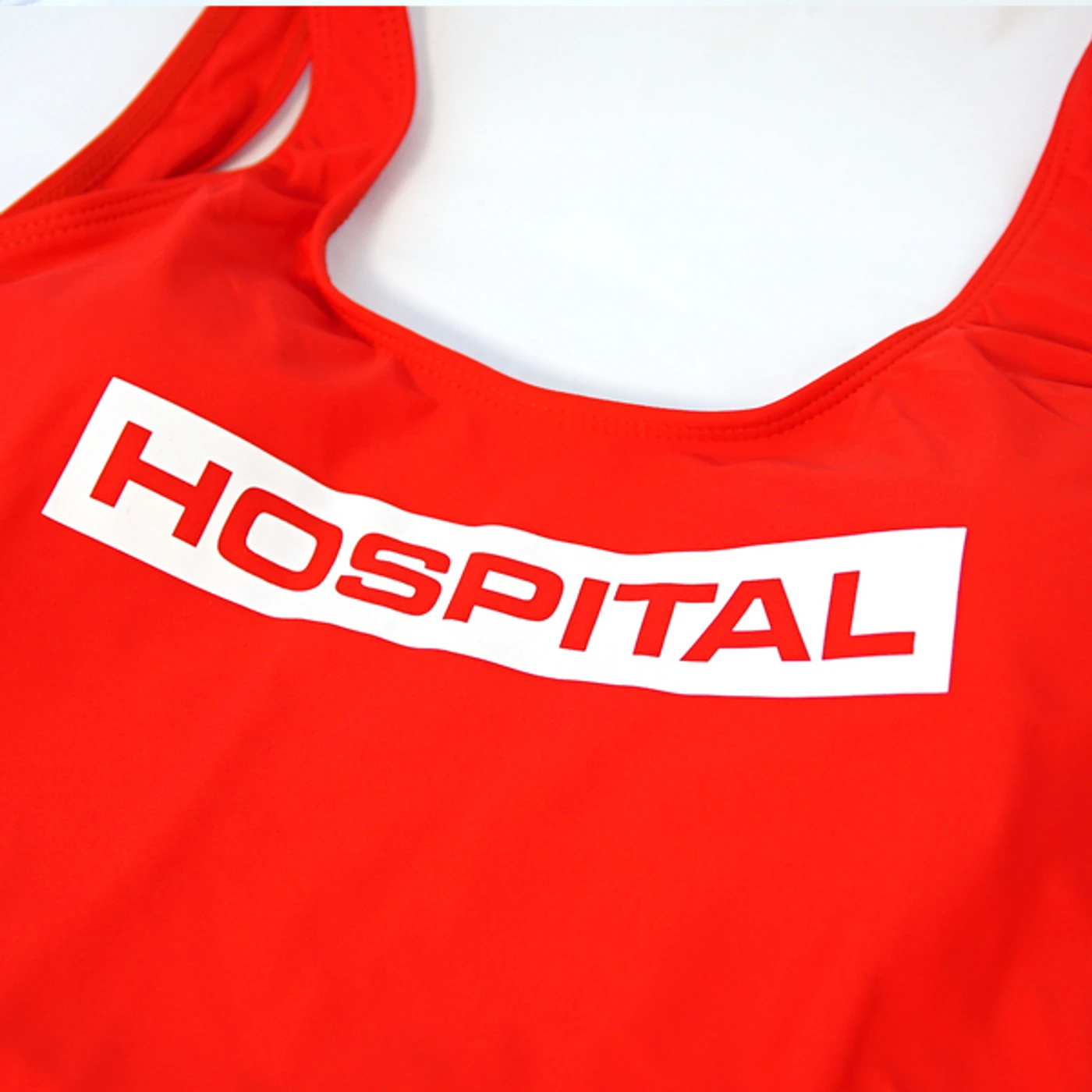 Hospital Records Swimsuit - Red