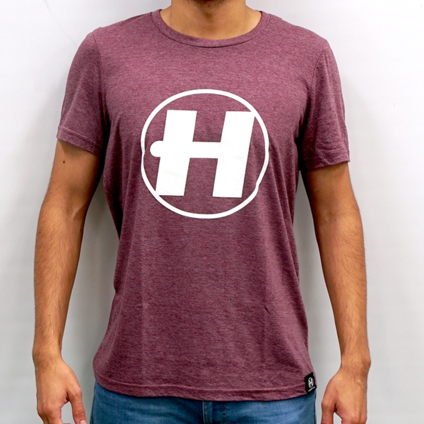 Hospital Records Hospital Classics - Burgundy Tee