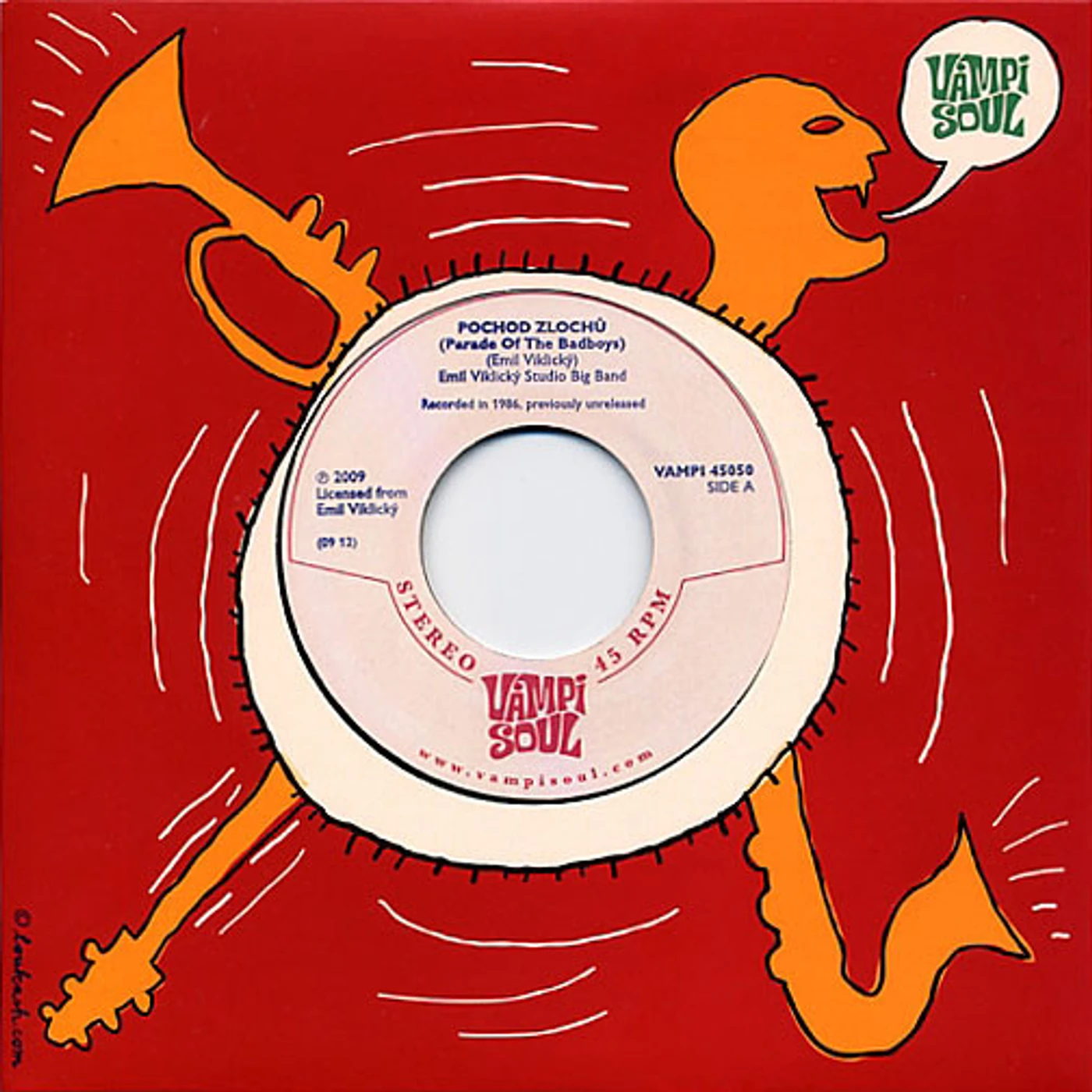 Emil Viklický Pochod Zlochu/Hromovka Vinyl Record