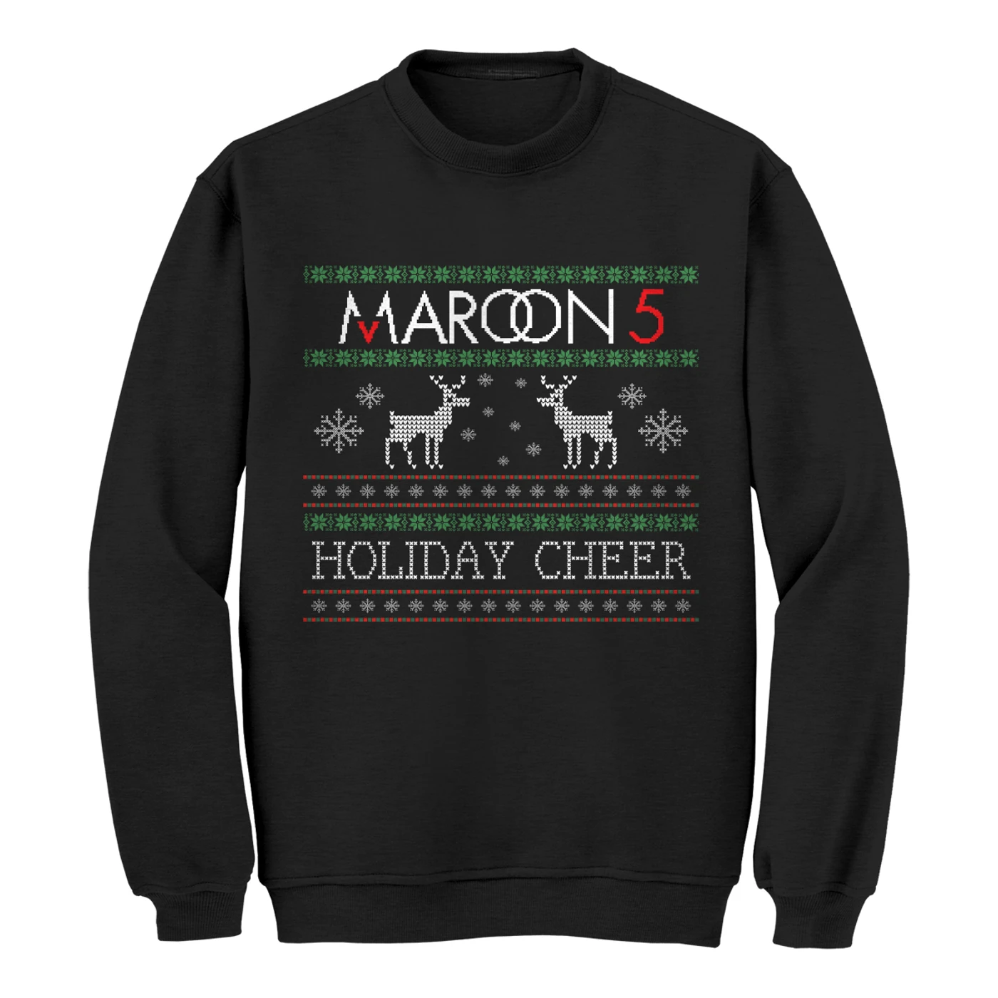 Maroon 5 Reindeer Ugly Christmas Sweater