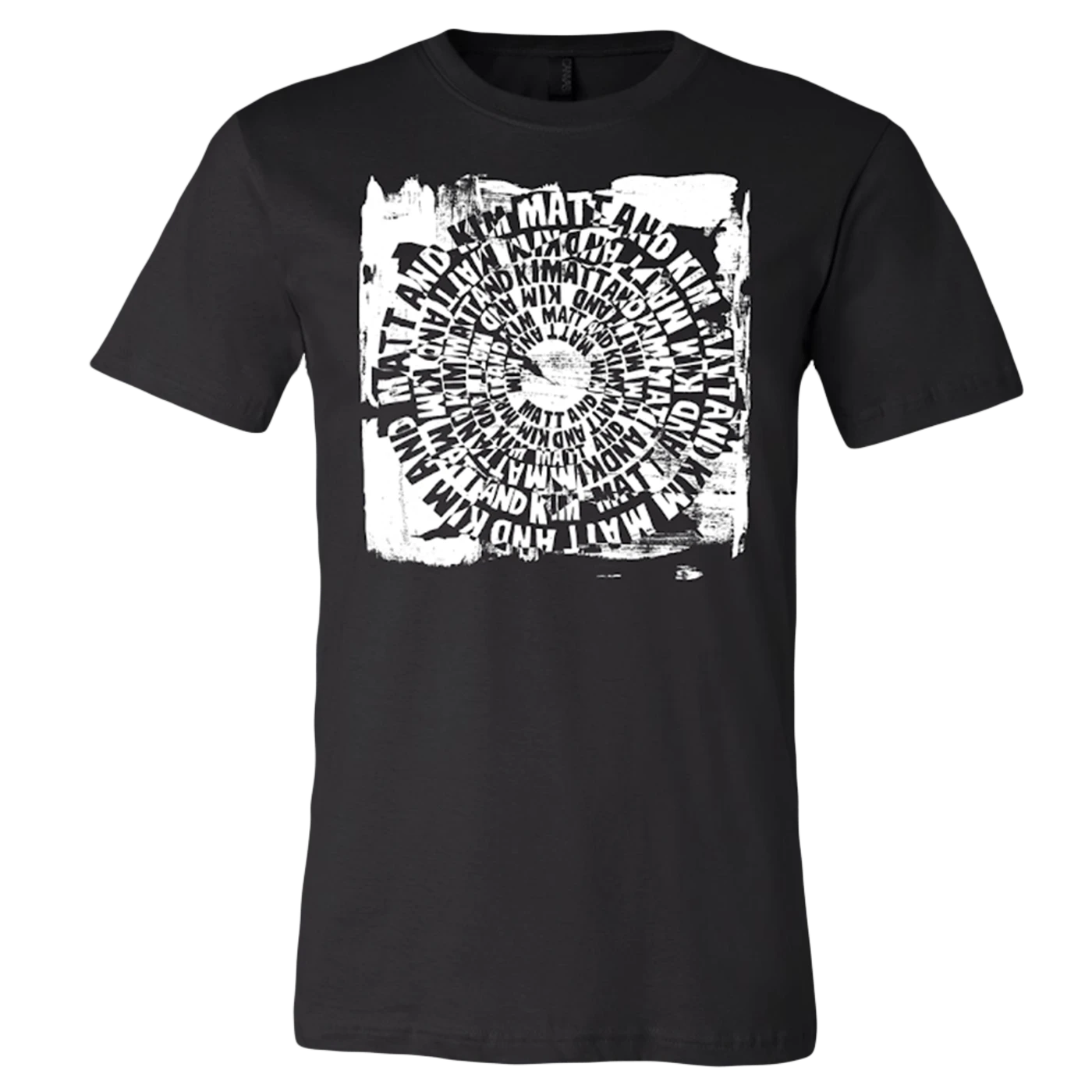 Matt and Kim SPRING 2018 SPIRAL TOUR TEE