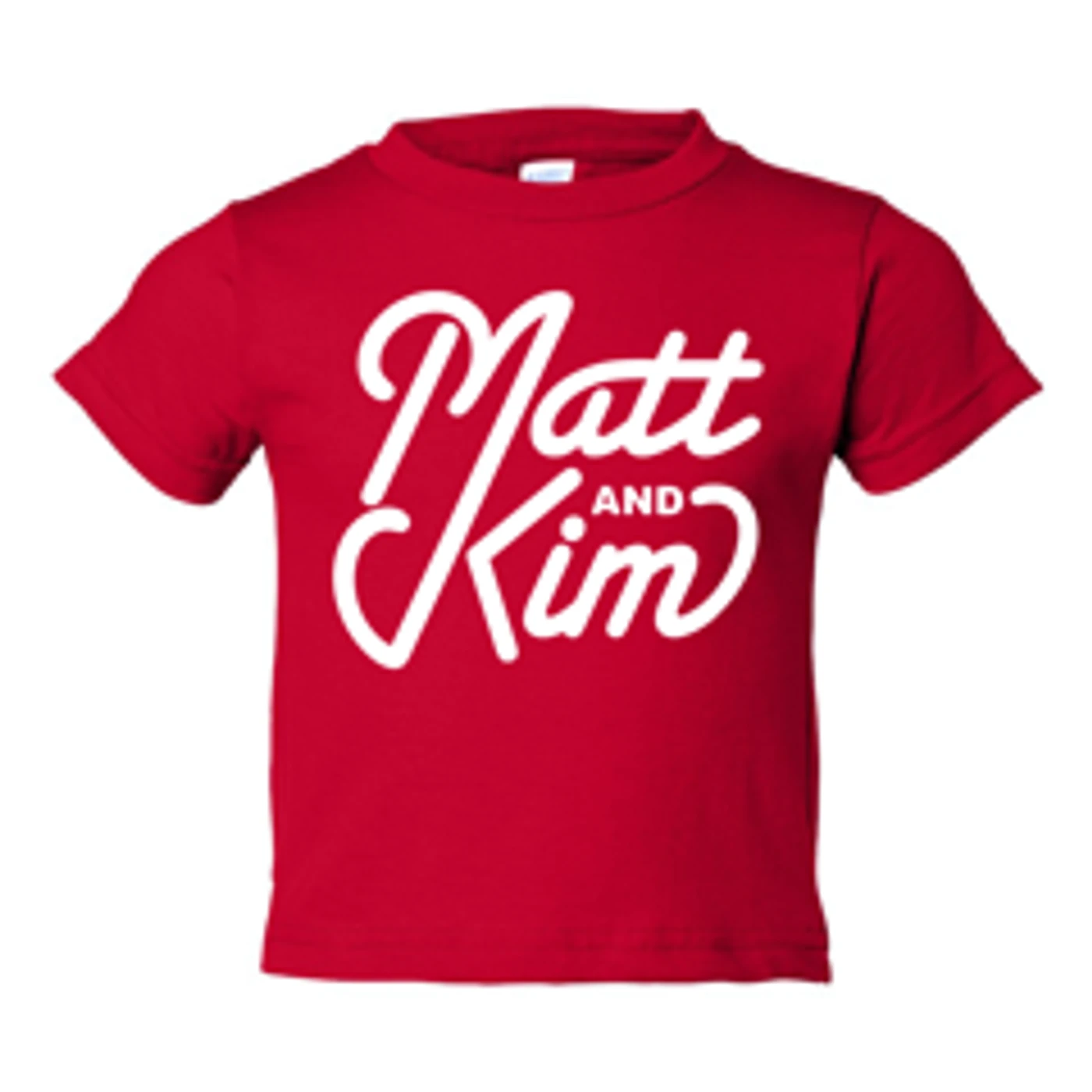 Matt and Kim Script Toddler Tee