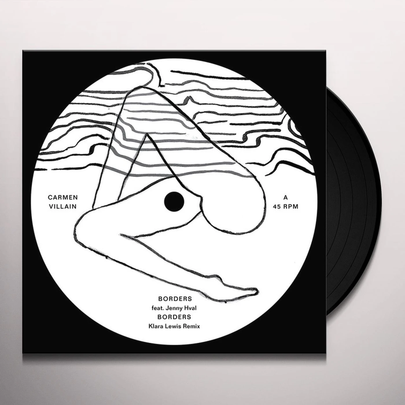 Carmen Villain BORDERS / RED DESERT Vinyl Record