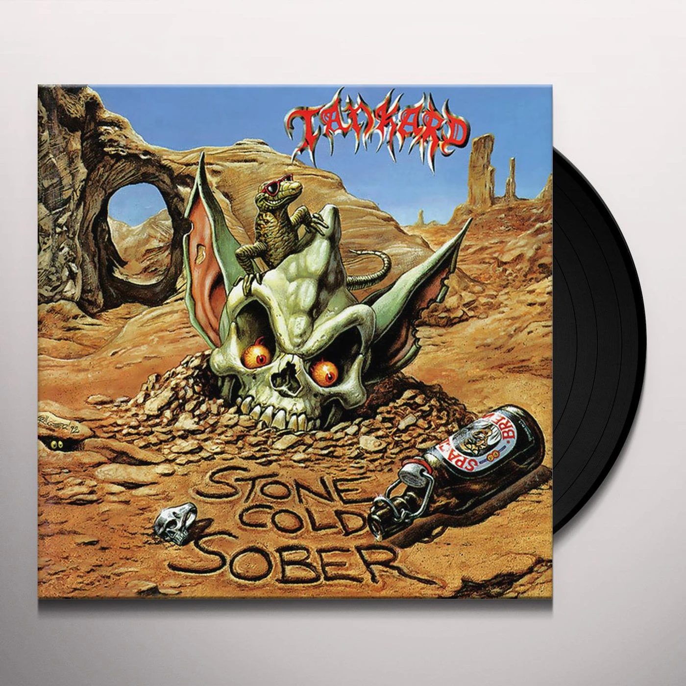 Tankard STONE COLD SOBER Vinyl Record