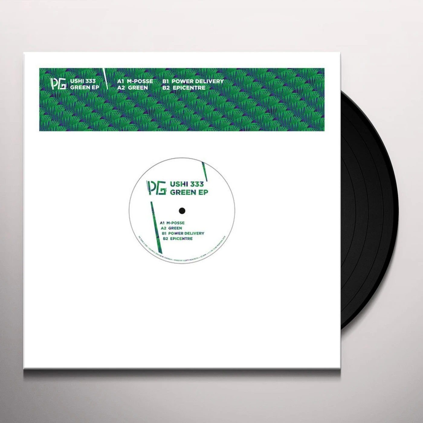 Ushi333 Green EP Vinyl Record