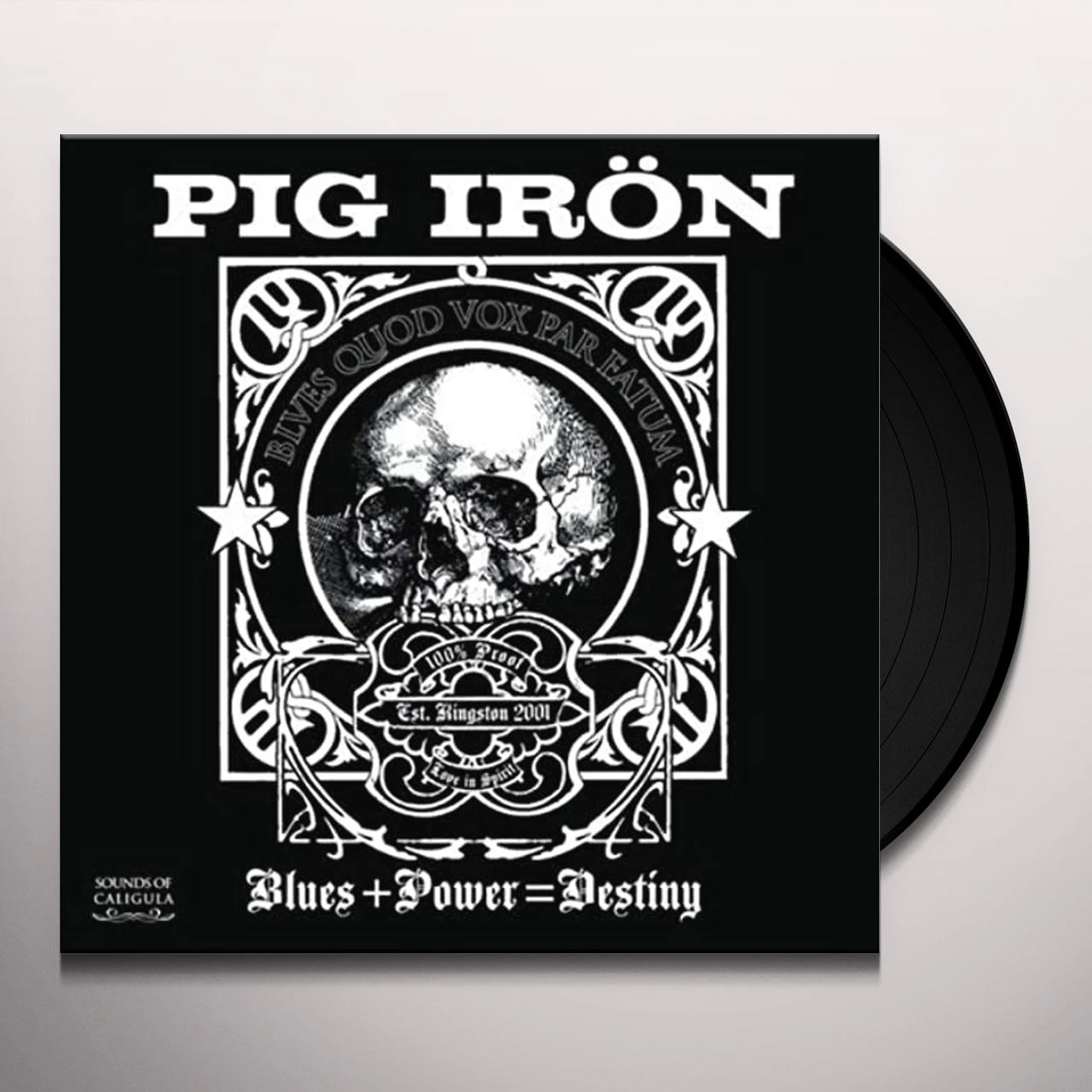 PIG IRON-BLUES + POWER = DESTINY Vinyl Record - UK Release