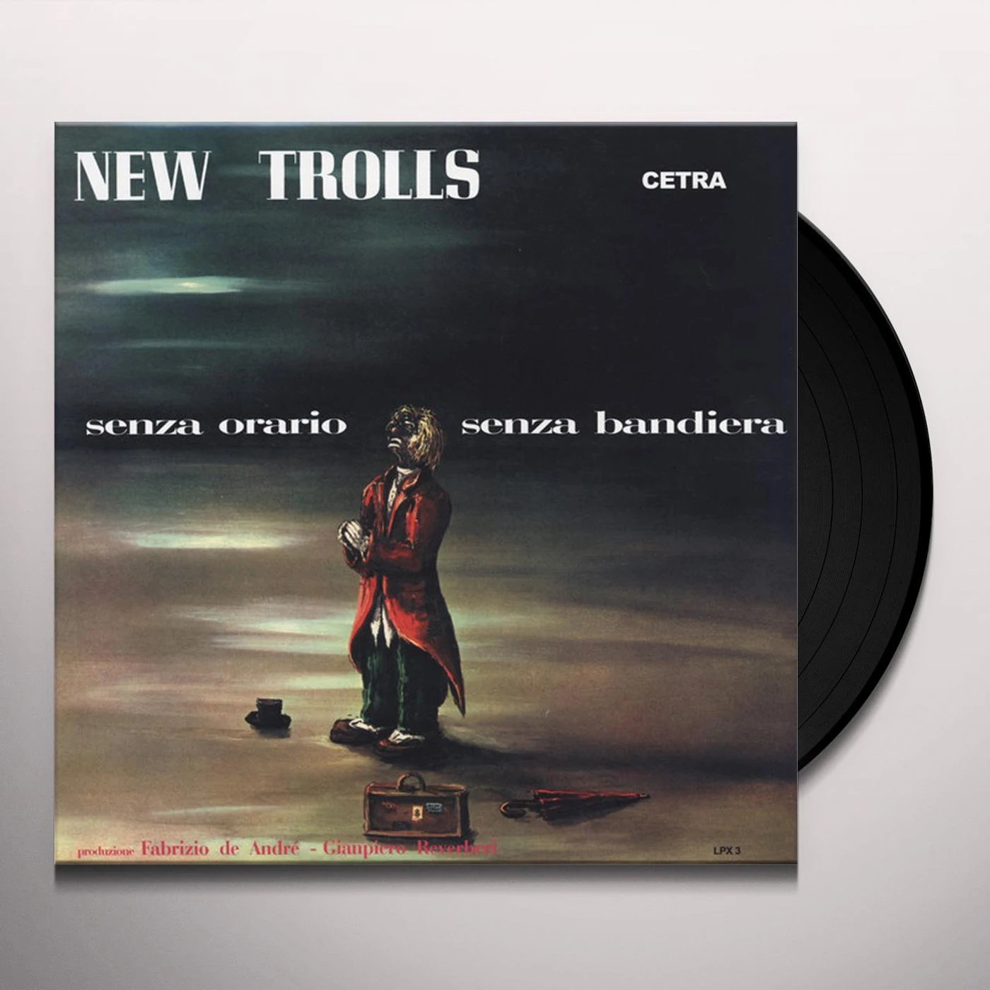 New Trolls SENZA ORARIO SENZA BANDIERA Vinyl Record - Italy Release