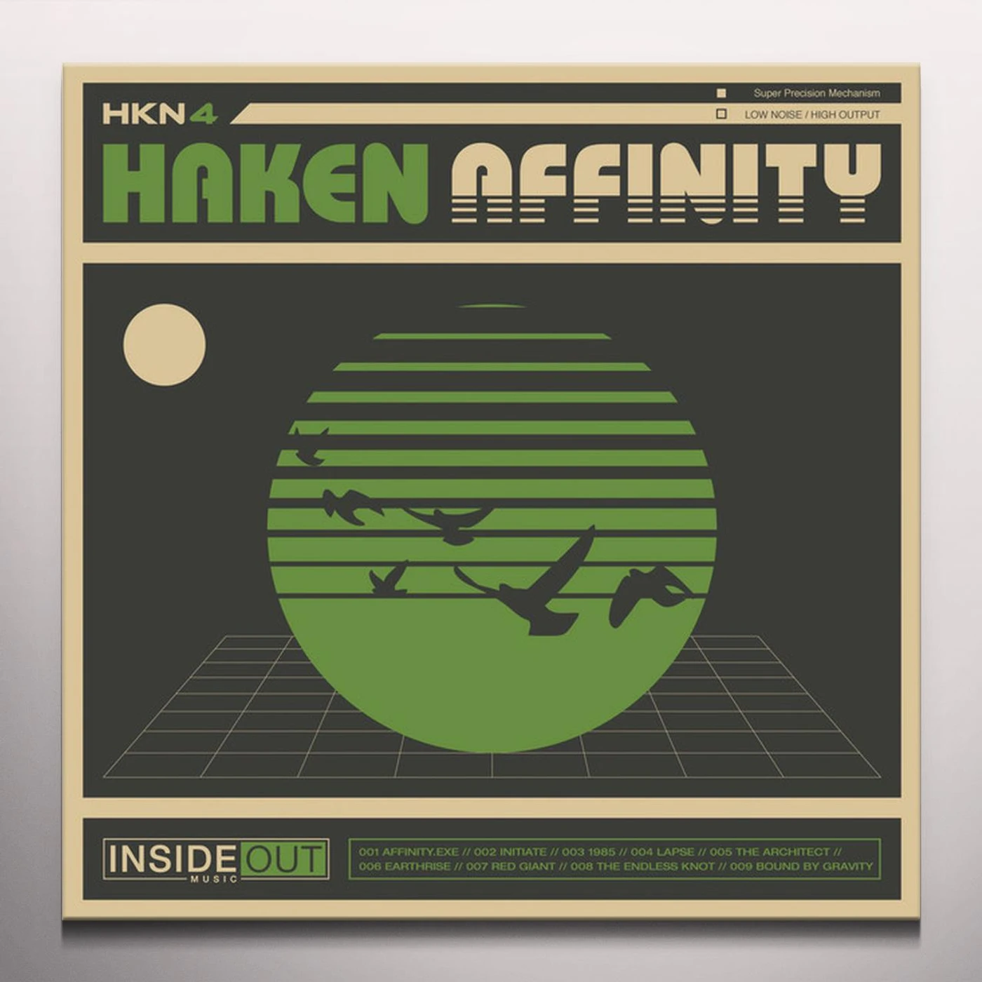 Haken AFFINITY    (GER) Vinyl Record - w/CD, Clear Vinyl, Gatefold Sleeve
