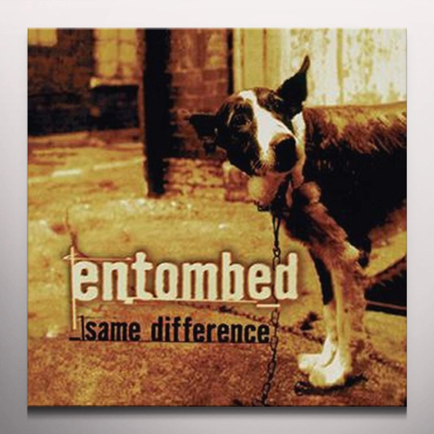 Entombed SAME DIFFERENCE Vinyl Record - Gatefold Sleeve, Red Vinyl, Limited Edition, Reissue, Colored Vinyl