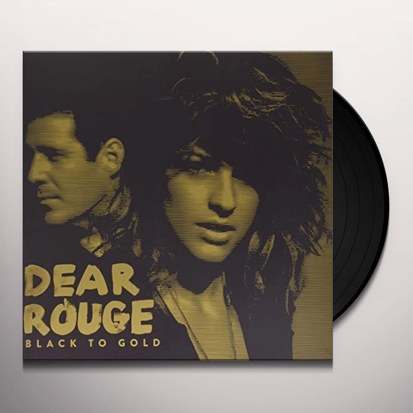 Dear Rouge BLACK TO GOLD (LP) Vinyl Record