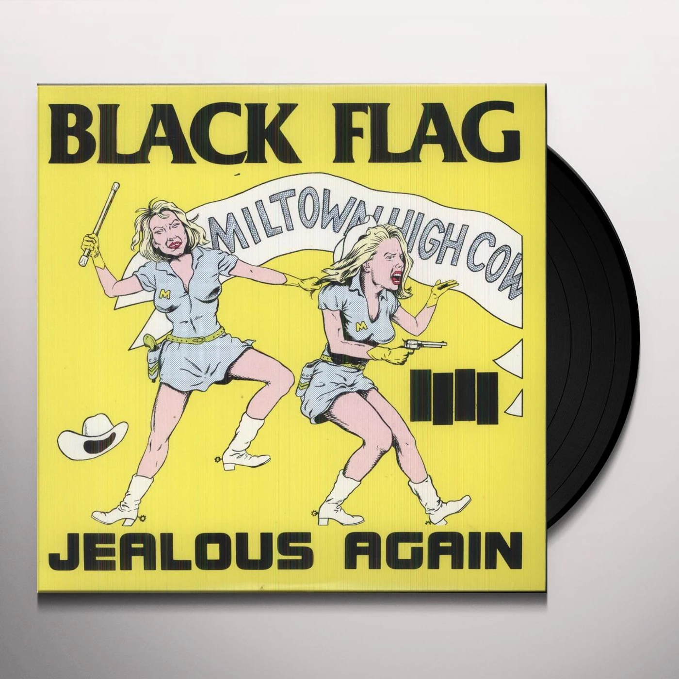 Black Flag Jealous Again Vinyl Record