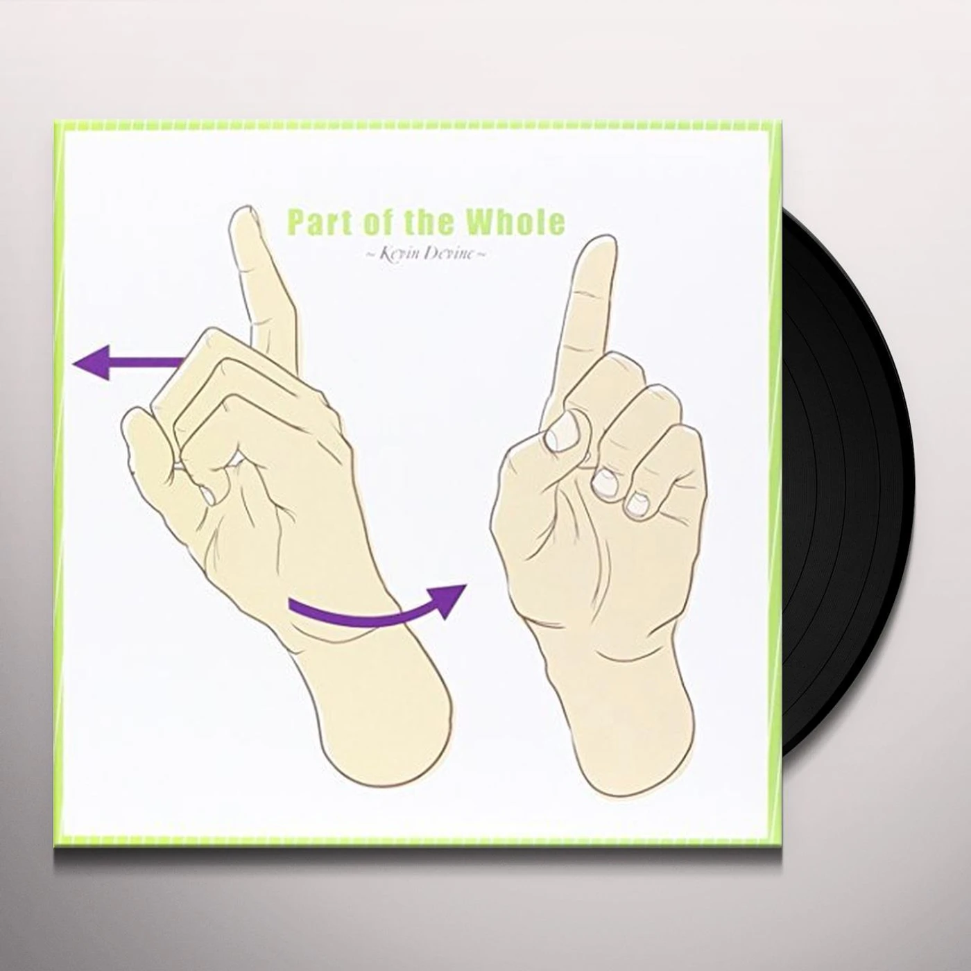 Kevin Devine LUXEMBOURG/PART OF THE WHOLE Vinyl Record - UK Release