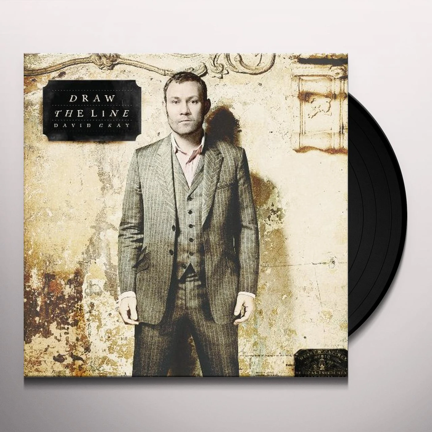 David Gray Draw The Line Vinyl Record