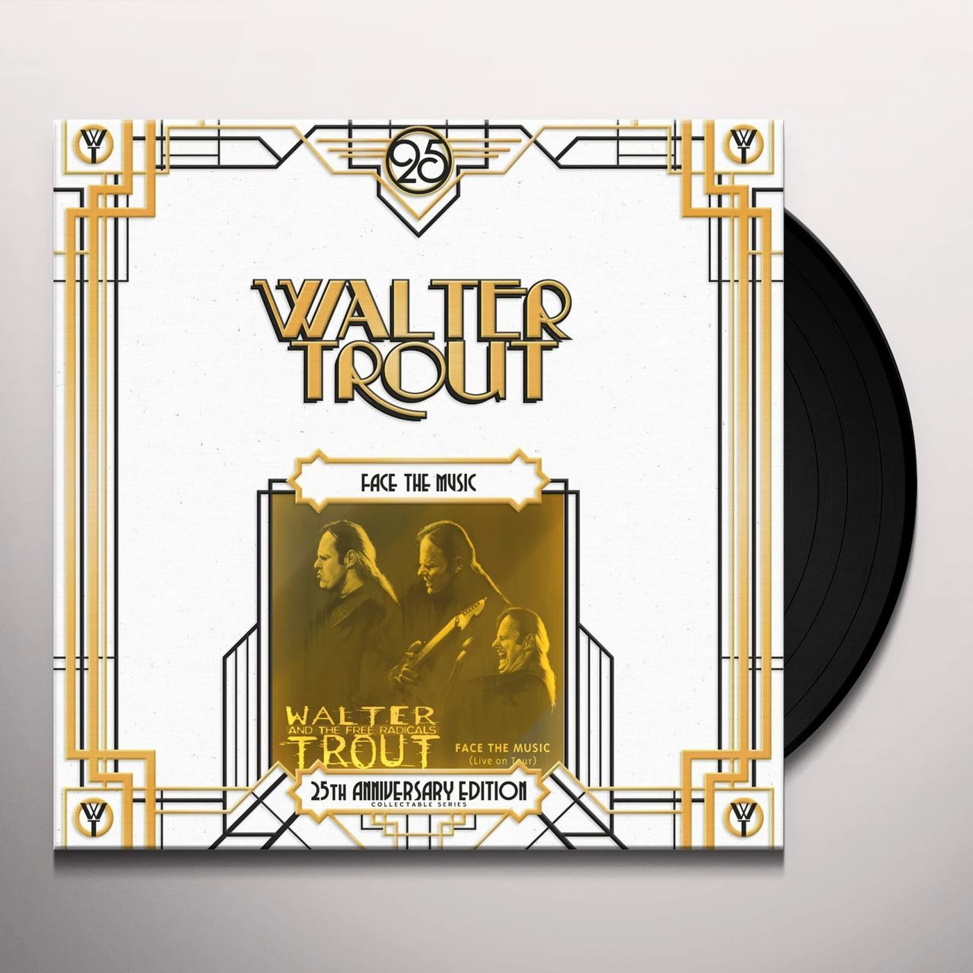 Walter Trout FACE THE MUSIC Vinyl Record